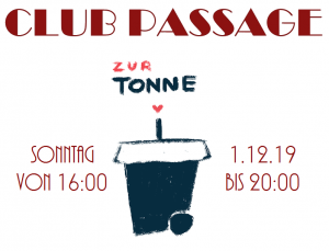 Auf Achse: Zu Gast im Club Passage – 01/12/2019