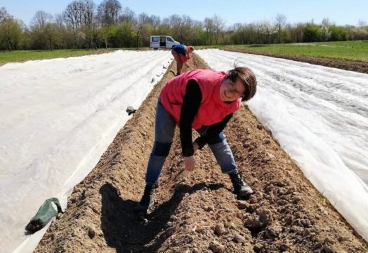 Viele Grüße vom Feld! Häppy 1. Mai!