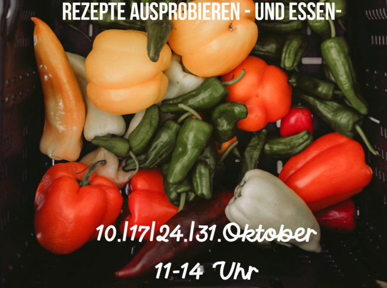 Verarbeitungssonntage II – gemeinsam Lebensmittel retten – 10./17,/24./31.10.21